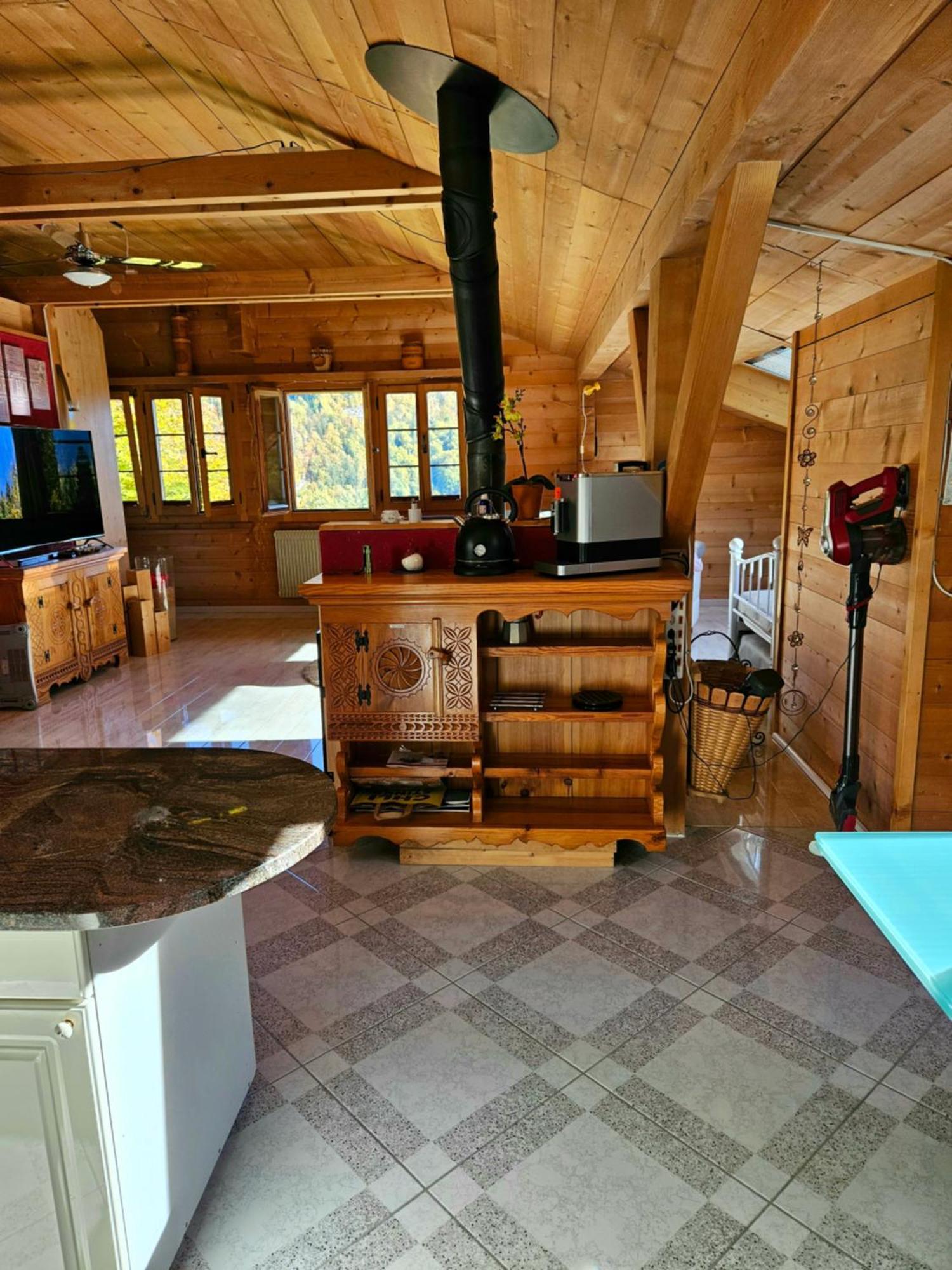 Gemuetliche Fewo Mit Sauna Inmitten Der Berge Meiringen Dış mekan fotoğraf